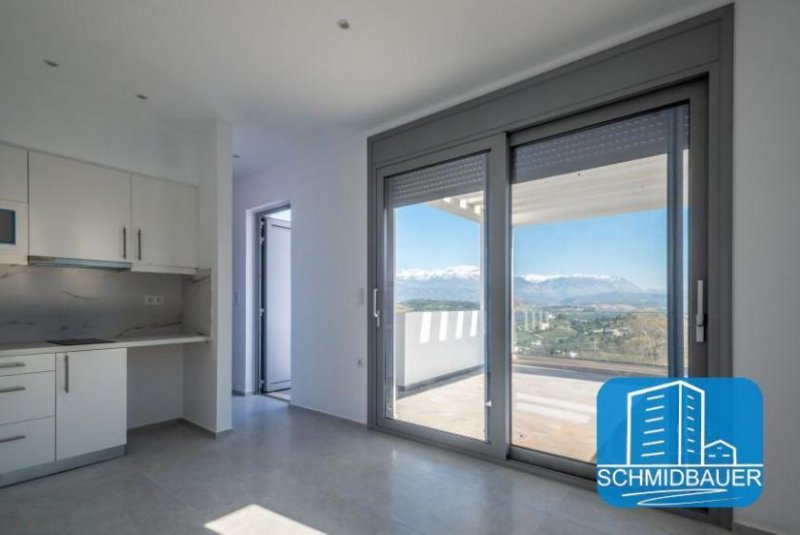 Kamilari Kreta, Kamilari: Modernes zweistöckiges Haus mit großer Terrasse und atemberaubender Aussicht zu verkaufen Haus kaufen
